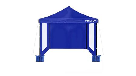 Gazebo 3x3 Philco Con Paredes Azul GAP3X3BW3P