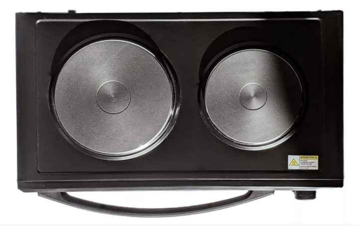 Horno Electrico Con Doble Anafe GLDH92 acero inoxidable y rojo 42 litros 1600 W - Vista 4