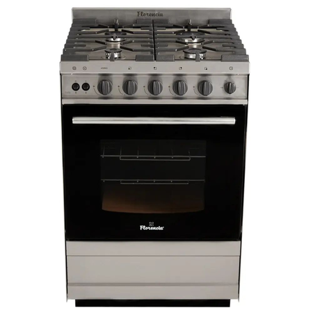 Cocina Industrial Florencia 56cm Inoxidable Multigas Valvula de Seguridad Luz Encendido 5838S
