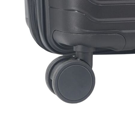 Set 2 valijas Unicross con ruedas 360° candado incorporado color negro