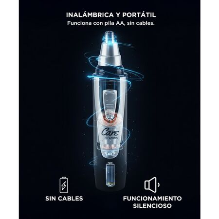 Maquina Corta Pelo Gadnic NT1000 Nariz Oreja Patillera Profesional