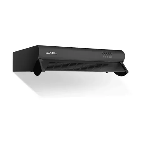 Purificador Axel 60cm Botonera 250 m³/h Luz Negro AX-800