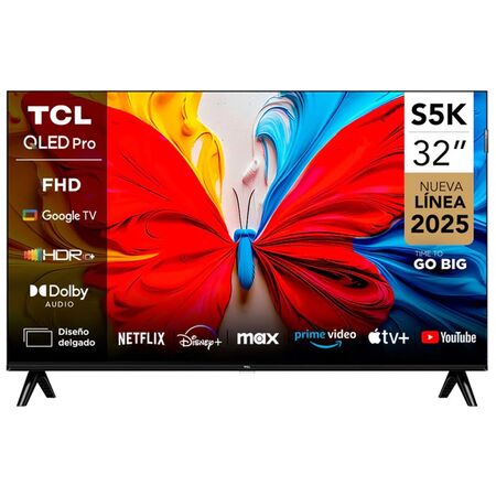 Smart Tv Qled Tcl 32P Fhd 32S5K-F Go