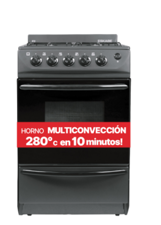 COCINA ESKABE 52 CM NEGRA E2 BK