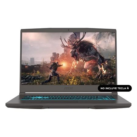 Notebook Msi Thin 15 Core I5 13420h 16gb 512GB Rtx 4050 8gb GDDR6 156 144Hz Color Gris 