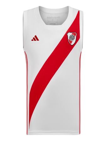 Camiseta Adidas River Plate Home Hombre Básquet Blanco