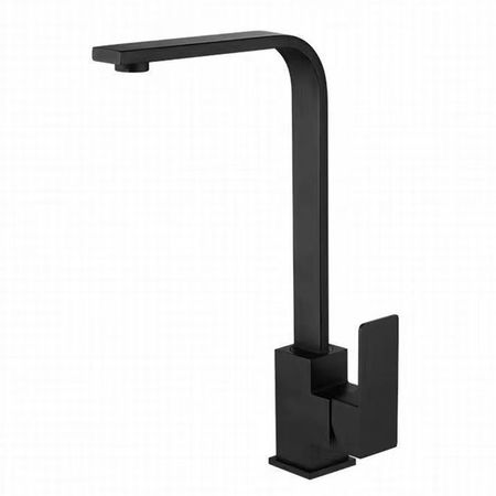 Griferia Canilla Monocomando Rieti Gadnic Negro Mate