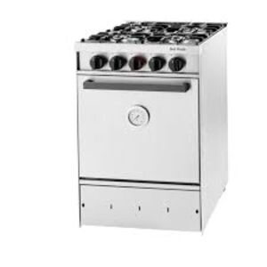 COCINA INDUSTRIAL SOL REAL 535 GAS ENVASADO 4 HORN.ACERO ECONOMICA - 4608401