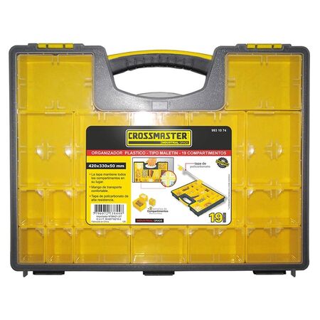 Organizador Plastico Crossmaster 19 Compartimentos