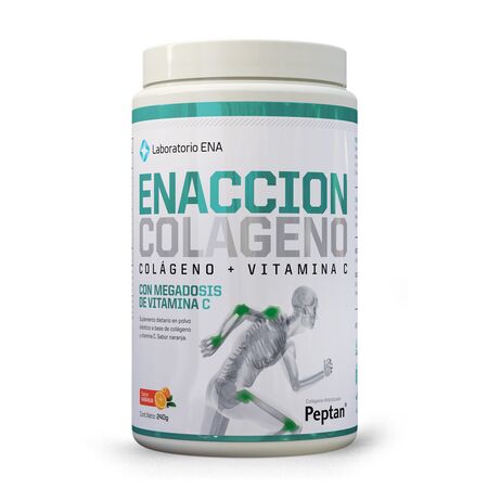 Suplemento Ena Enaccion Colageno Vitamina C Naranja 240gr