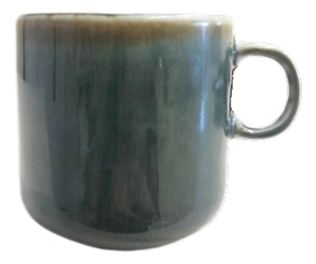 Set 12 Tazas De Cafe Cobalto Bold Reactivo Germer Porcelana
