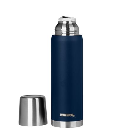 Termo Acero Inox 1 Lt Azul Indigo  Waterdog Obus ( Obus1000in)