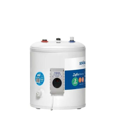 TERMOTANQUE ELÉCTRICO SEÑORIAL ZAFIRO 40LT