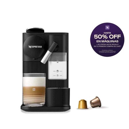 Cafetera Nespresso Lattissima One Evo Negra F121-AR-BK-NE