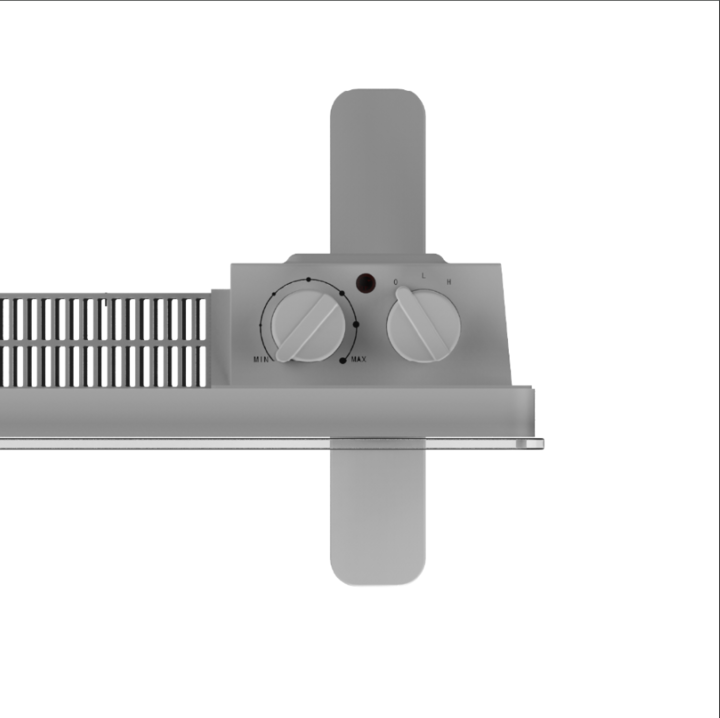 Calefactor Panel de Vidrio Smartlife 2000W Portatil Blanco - Vista 4