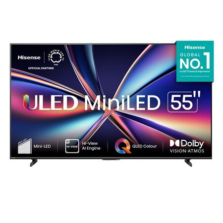 Televisor Hisense Smart TV 55" 4K ULED Mini LED U6QV