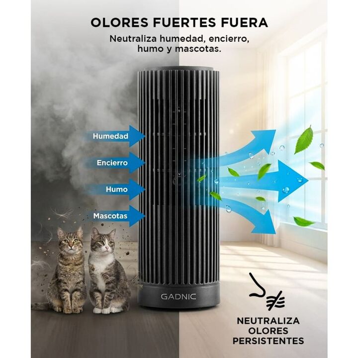 Ozonizador Blanco Gadnic O3P Pro 12mg/h Desinfectante y Antibacterial 300m3 - Vista 3