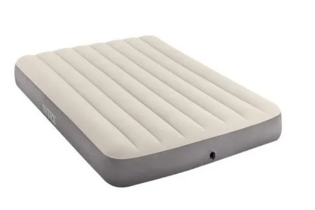 Colchon Inflable Intex 64102 Dura Beam 191x137 Cm 2 Plazas Crema