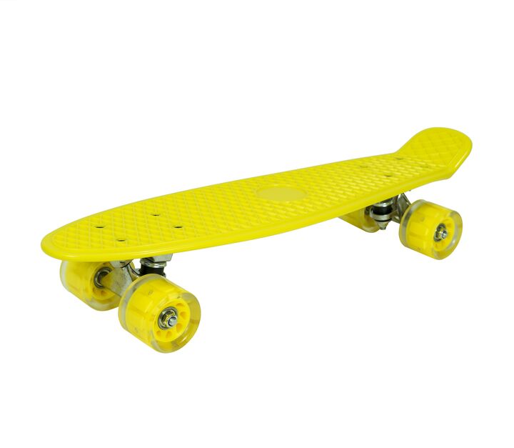 Patineta con Luces F-104 Bebitos Amarillo - Vista 1