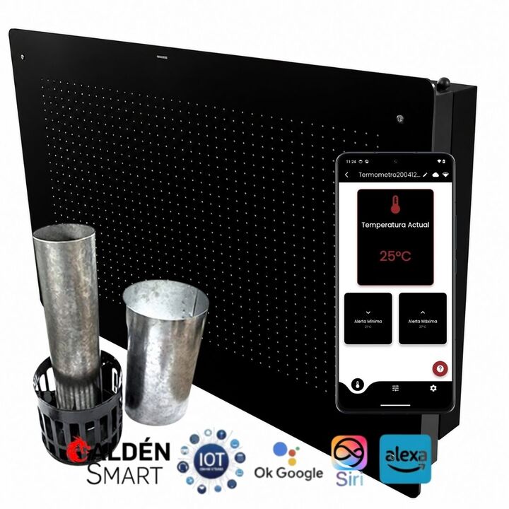 Calefactor Caldén Tiro Balanceado 5.0 Smart - Vista 2