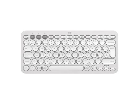 Teclado Logitech Bluetooth K380s Pebble White 920-011784