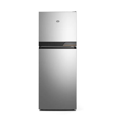 Heladera Gafa Con Freezer 320 Lts Inverter No Frost Plata
