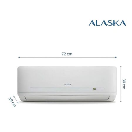 Aire acondicionado Alaska Split On Off 2700w FC