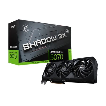 Placa De Video MSI GeForce RTX 5070 Shadow 3X OC 12GB GDDR7 912-V532-242