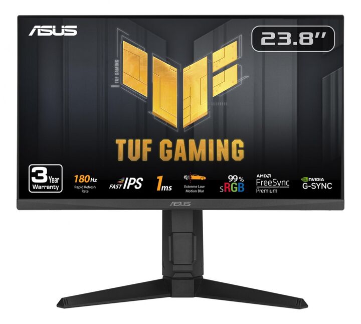 Monitor Gamer ASUS VG249QL3A FHD IPS 180Hz 1ms - Vista 1