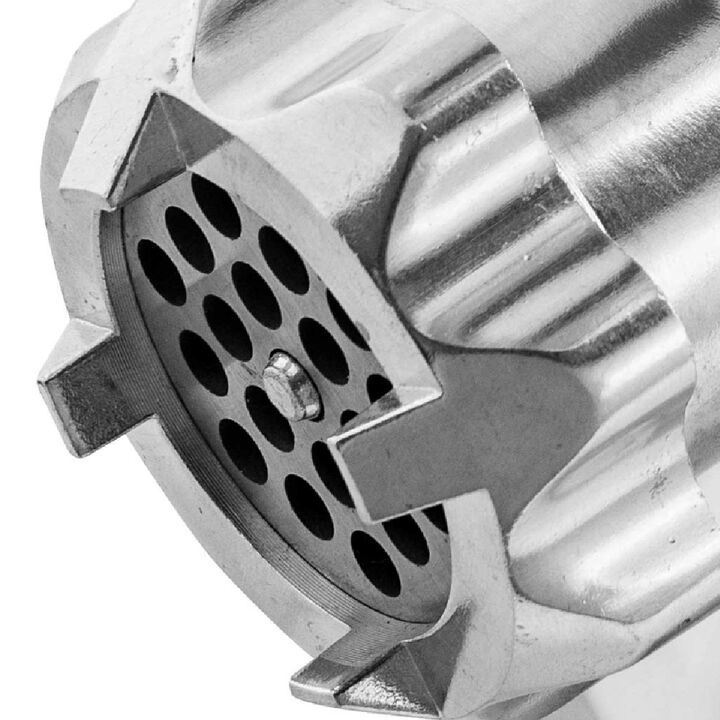 PICADORA DE CARNE SERIE DORADA SD9000 1800 WTS ACERO INOX INCLUYE ACCESORIO EMBUTIDOS - Vista 2