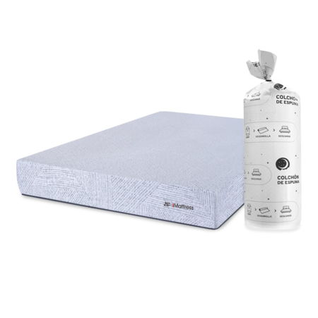 Colchon King Koil G22 Super Queen 160x200x22cm Espuma de Alta Densidad Enrollado