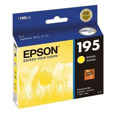 Cartucho Epson T195420Amarillo
