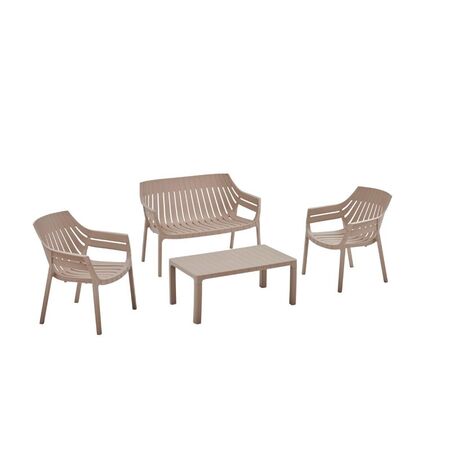 Set de Exterior Lotus Beige Intermobili