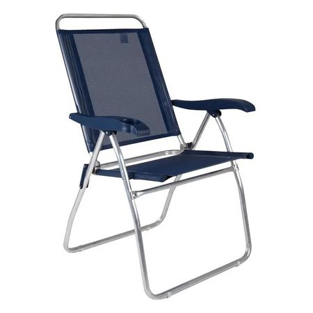 Reposera Boreal Aluminio Sannet 4 pos. Azul Marino