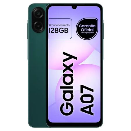 Celular Samsung Galaxy A07 128GB Verde SM-A075MZGWARO