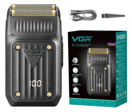 Afeitadora eléctrica Shaver Usb doble hoja VGR