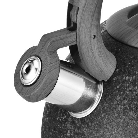 Pava Silbadora 3 Lts Negra Hamilton Beach Acero Inoxidable PAN103HBP