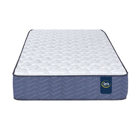 Colchon Serta Indiana 1 Plaza y Media 90x190x24 de Resortes Bonnell + Espuma Firme