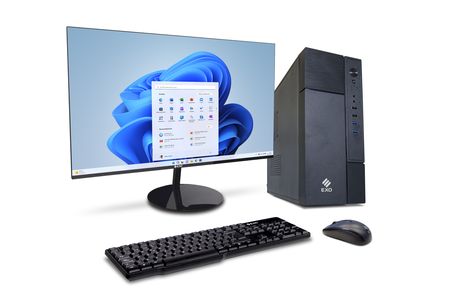 PC AMD RYZEN 7 5700 16gb Ssd480GB Gforce RTX 3050 6GB 24" EXO