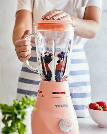 Licuadora Yelmo 1,5 lts. Con vaso vidrio (LC1010)