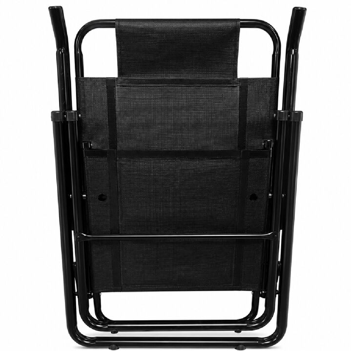 Reposera Sillon Plegable Descansar 5 Posiciones Aluminio 80040 - Vista 3