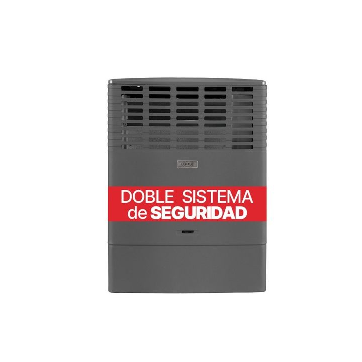 ESKABE CALEFACTOR 5000 KCAL M3 MX5 P GRIS GN SIN SALIDA - Vista 1