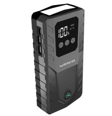 Arrancador de batería 3 en 1 Winco powerbank auto camioneta