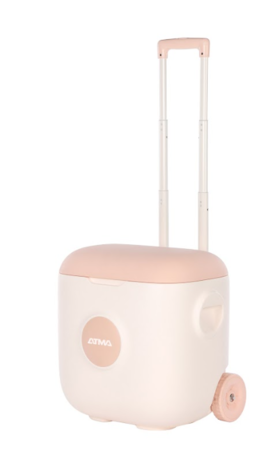 Conservadora Atma Vintage con Carrito 30L Rosa CATP305V-NS