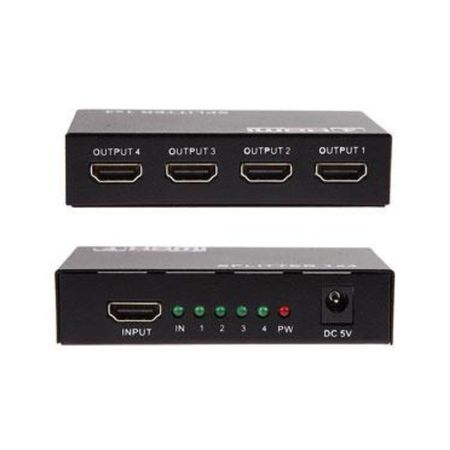 SPLITER NET QUALITY HDMI 1 A 4 CON FUENTE