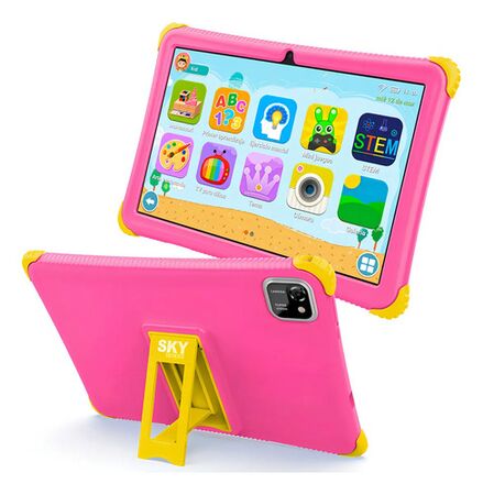 Tablet Sky Kids PRO (64+4GB) Rosa + Auriculares