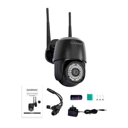 Cámara de Seguridad Gadnic Audio Bidireccional Full HD 1080p