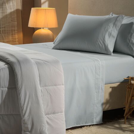 Sabanas Altenburg Suavidad 2 Plazas 1/2 180 Hilos Gris