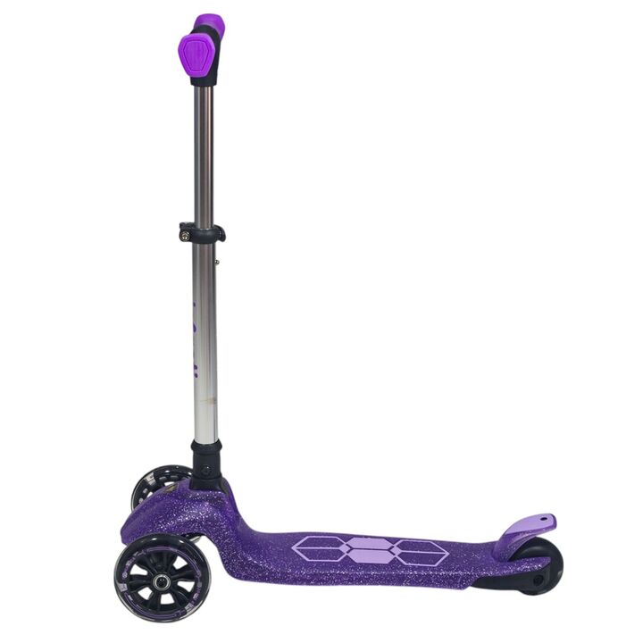 Monopatín plegable con luces LED Infanti Jelly violeta - Vista 5