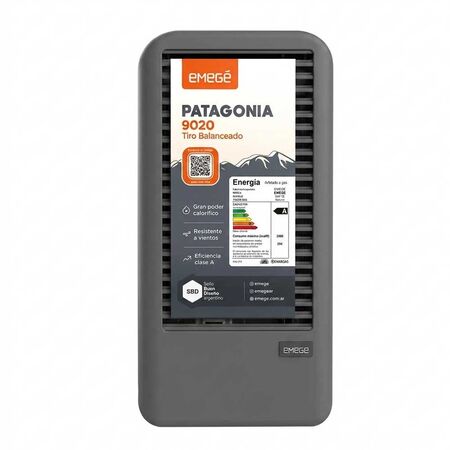 Calefactor Emege a Gas 9020 TB Tiro Balanceado Multigas